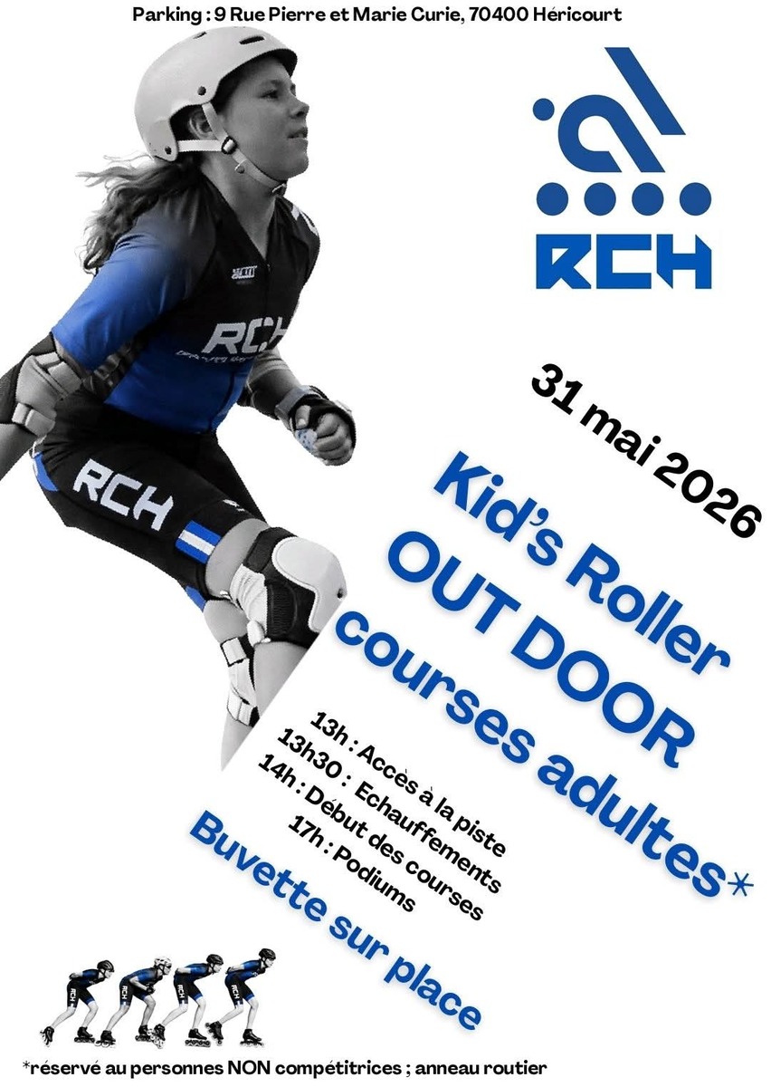 Héricourt le 31 mai roller kids
