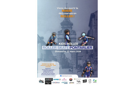 Roller kids à Pontarlier